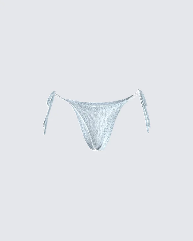 Delia Blue Knit Panty Bottom