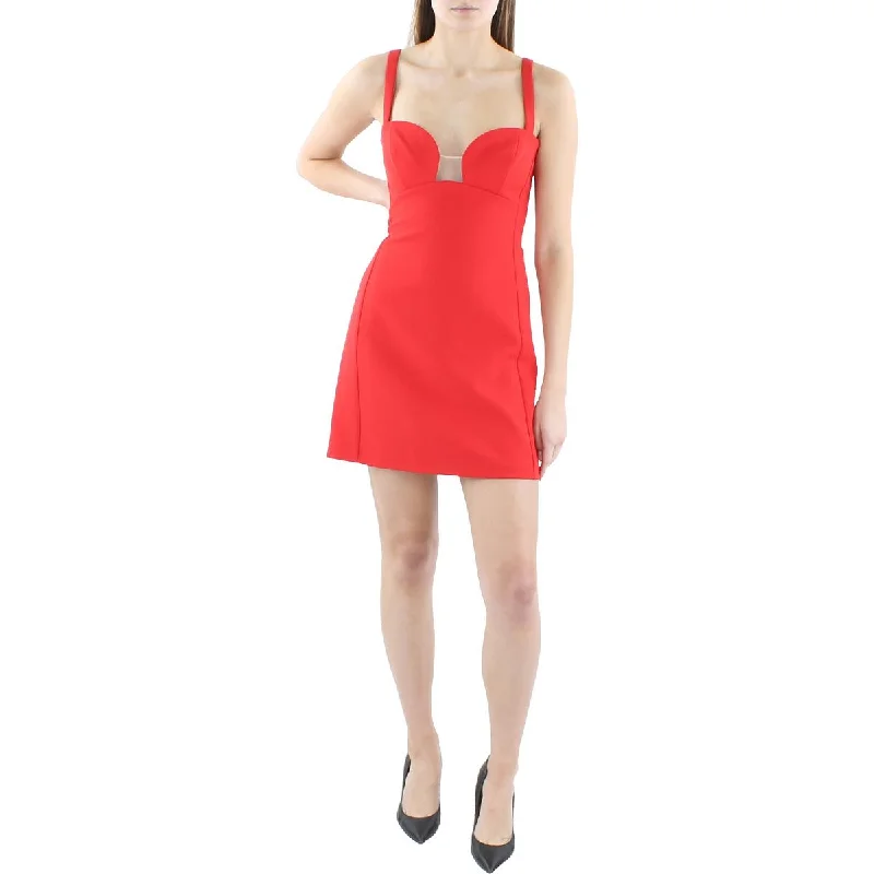 BCBGMAXAZRIA Womens Mini Sleeveless Cocktail And Party Dress