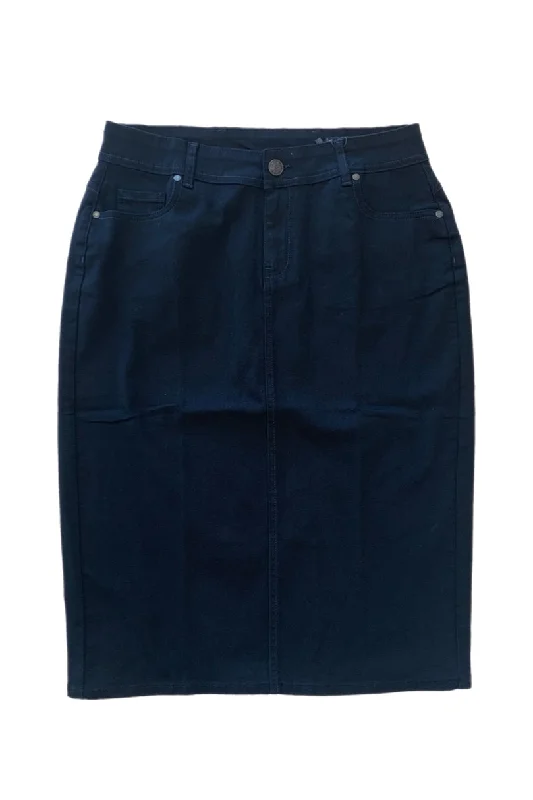 Twill Denim in Navy Blue 244-10 ED