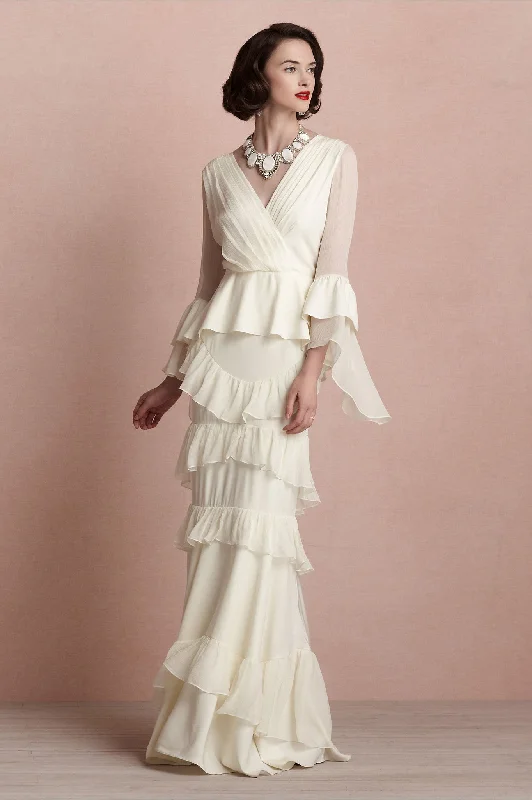 BHLDN Banderole Gown