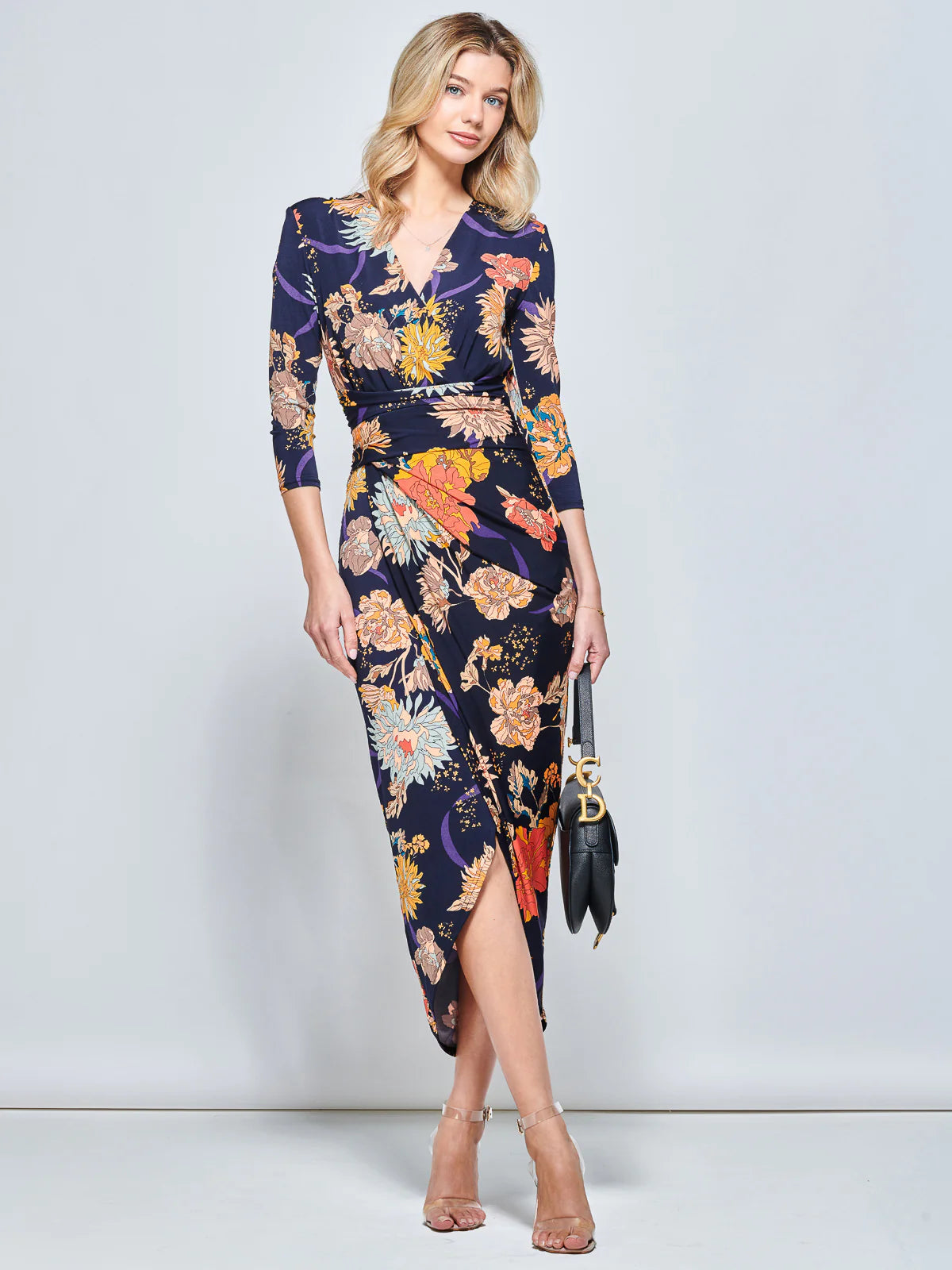 Cora Long Sleeve Floral Dress